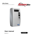 User manual - CGF Products