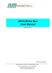 AB1A Driver Box User Manual