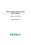 NPort W2150/2250 Plus Series User`s Manual