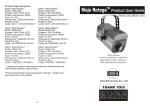 EL-ROTOGOBO250 Manual - Techni-Lux