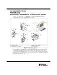 NI WSN-3212 User Guide and Specifications