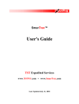 User`s Guide - TST Expedited Services