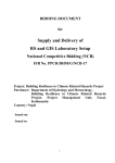 Supply and Delivery of RS and GIS Laboratory Setup