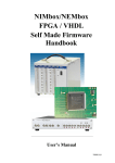 NIMbox/NEMbox FPGA / VHDL Self Made Firmware Handbook
