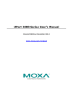UPort 2000 Series User`s Manual
