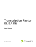 Transcription Factor ELISA Kit