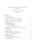 User`s Manual for MagIC-e2v and LOUI Version 1.5.4