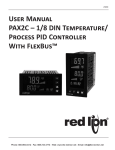 Red Lion PAX2C PID Controllers User Manual