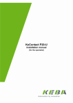 KeContact P20-U Installation manual