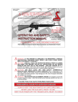 OPERATING AND SAFETY INSTRUCTION MANUAL