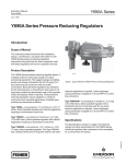 Y690A Series Pressure Reducing Regulators