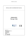 THERAPIST MANUAL - v 19-07-2011