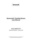 Sensorsoft Flooding Sensor User Manual