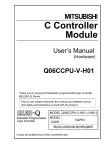 C Controller Module User`s Manual (Hardware)