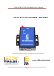 EDW-ML8021 GSM GPRS Modem User Manual