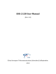 IDD-212B User Manual