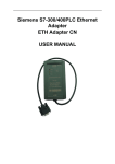 ETH Adapter CN USER MANUAL