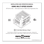 MG Multi-Speed Board - KB Electronics, Inc.