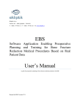 EBS User`s Manual