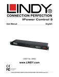 IPower Control 8 www.LINDY.com