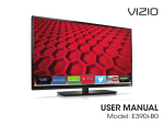 VIZIO E390i-B0 User Manual