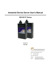 Industrial Device Server User`s Manual IDS-5011F Series