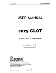 User Manual - eazy CLOT- 4.53