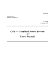 GKS — Graphical Kernel System