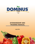 DOMINUS Stewardship and Training Manual