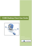 CUBA Desktop Client User Guide