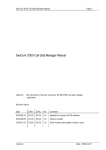 SeaCom 2000 Call Data Manager Manual