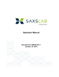 Manual for SAXS2