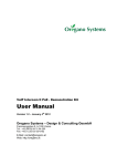 User Manual - Oregano Systems