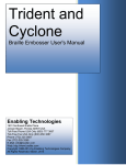 Cyclone User`s Manual - Enabling Technologies