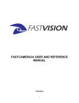 FASTCAMERA34 USER AND REFERENCE MANUAL