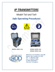 Tx II Transmitter - Instrumentation GDD