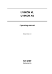 uvikon xl/xs - SI Analytics