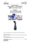 FREQUENCY CONVERSION CEF FISH POND PUMP