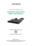 ProDAQ 5821 16-Ch. RTD Signal Conditioning Card
