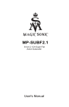 mp-subf2.1 manual（说明书）