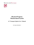 PPMS ACT Manual - Materials Research Laboratory at UCSB