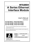 A Series Ethernet Interface Module User`s Manual (Hardware)