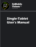 EzMT Single-Tablet User`s Manual