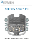 Siemens Acuson X300 Knobology Guide