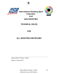 IInternational Shooting Sport Federation And USA SHOOTING