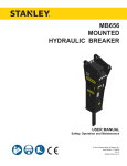 MB656 User Manual - Stanley Hydraulic Tools