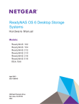 ReadyNAS OS 6 Desktop Storage Systems Hardware Manual