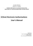 Authorisations User`s Manual