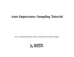 Auto Importance Sampling Tutorial