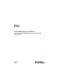 NI PXI-6683 Series User Manual